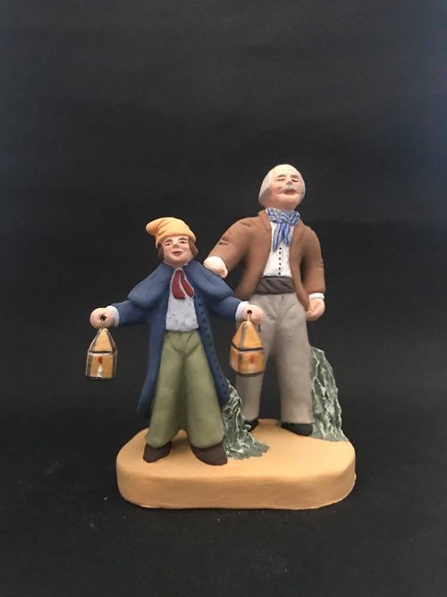 Aveugle et son fils   32 €