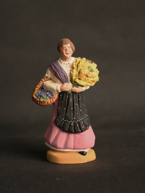 Femme au mimosas - 18 €