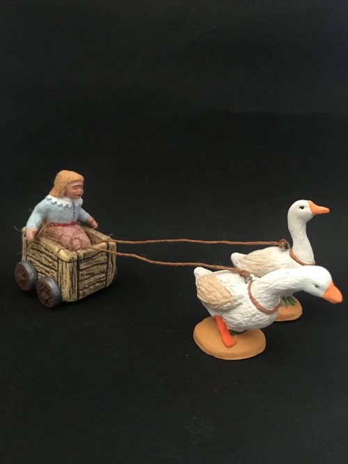 Fillette aux oies - 42 €