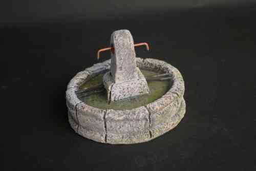 Fontaine ronde basse - 35 € H7cm L10cm