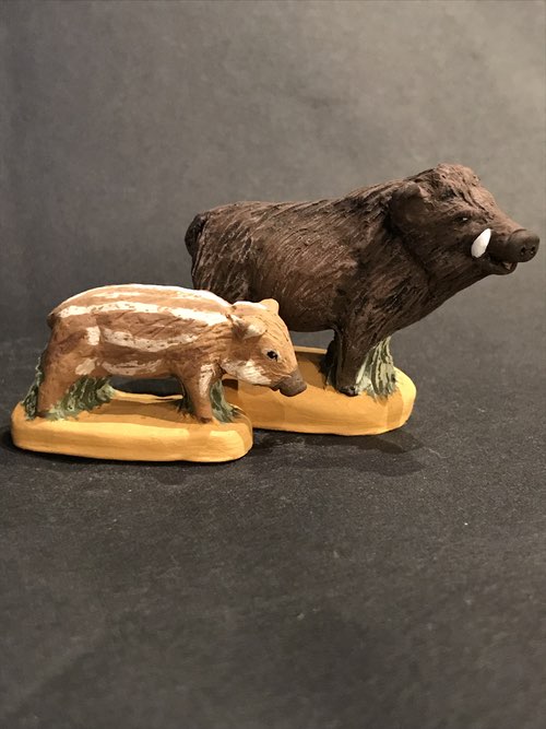 Marcassin   10 €  -  Sanglier   10 €