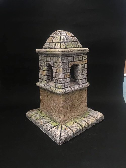 Oratoire pour 9 cm H 14 cm - 35 € socle 9x9 cm