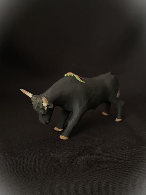 Taureau en course 37 €